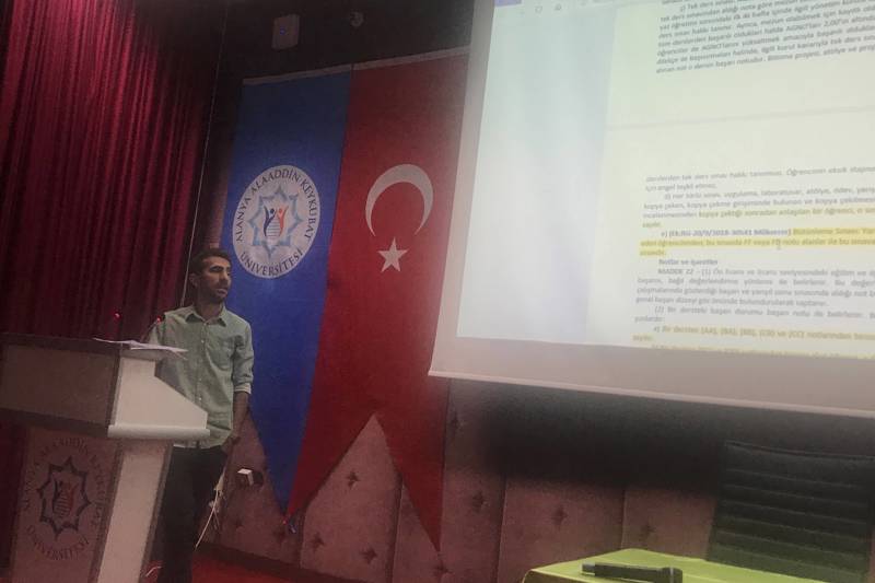 1. Sınıflar için Oryantasyon Yapıldı.