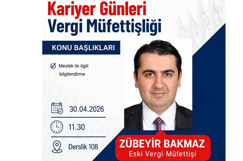 Kariyer Günleri: Eski Vergi Müfettişi Zübeyir BAKMAZ ile Söyleşi